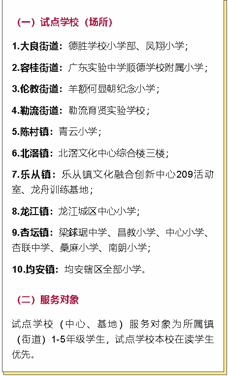 佛山多地试点小学生暑期托管！收费标准、服务内容出炉